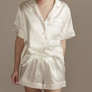 Bride white pyjamas set - never worn  - bridal set